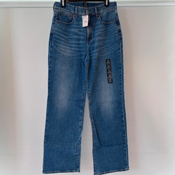 J.Crew Wide-leg Full-length Jean in All-day Stretch - Picture 6 of 7